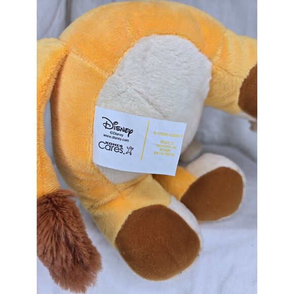 Disney Simba 2014 13" Stuffy Plushy The Lion King New With Tags NWT Kohls Cares - Picture 3 of 5